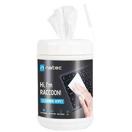 TISZTÍTÓ KENDŐ NEDVES NATEC, 10X10 CM, 100 DB-OS