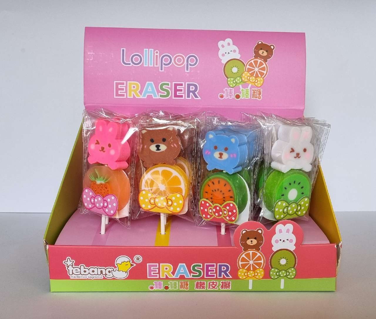 RADÍR, ÁLLATFIGURÁS, LOLLIPOP