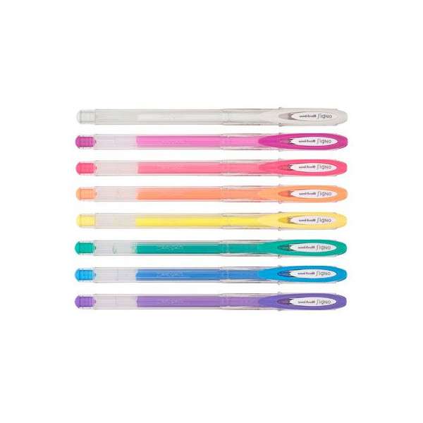 ZSELÉS TOLL, UNI-BALL ,SIGNO, UM-120NM, ARANY