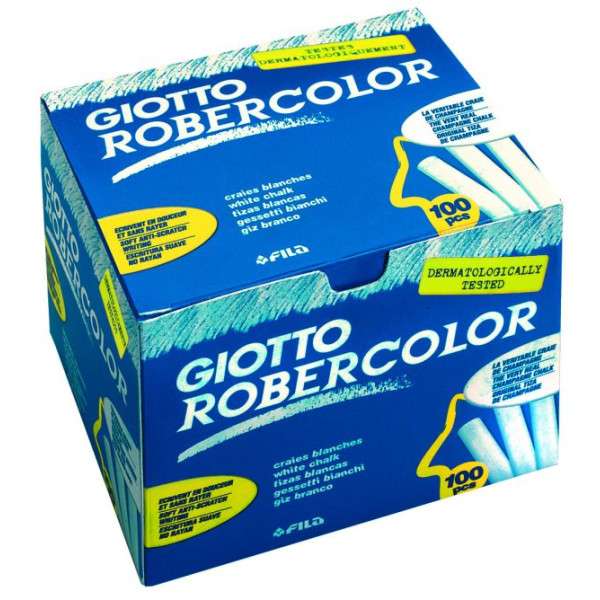 TÁBLAKRÉTA GIOTTO/FILA ,100 DB-OS FEHÉR ,ROBERCOLOR