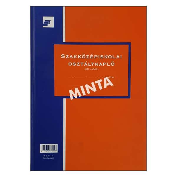 A.TÜ 980 SZAKKÖZ.OSZT.NAPLÓ