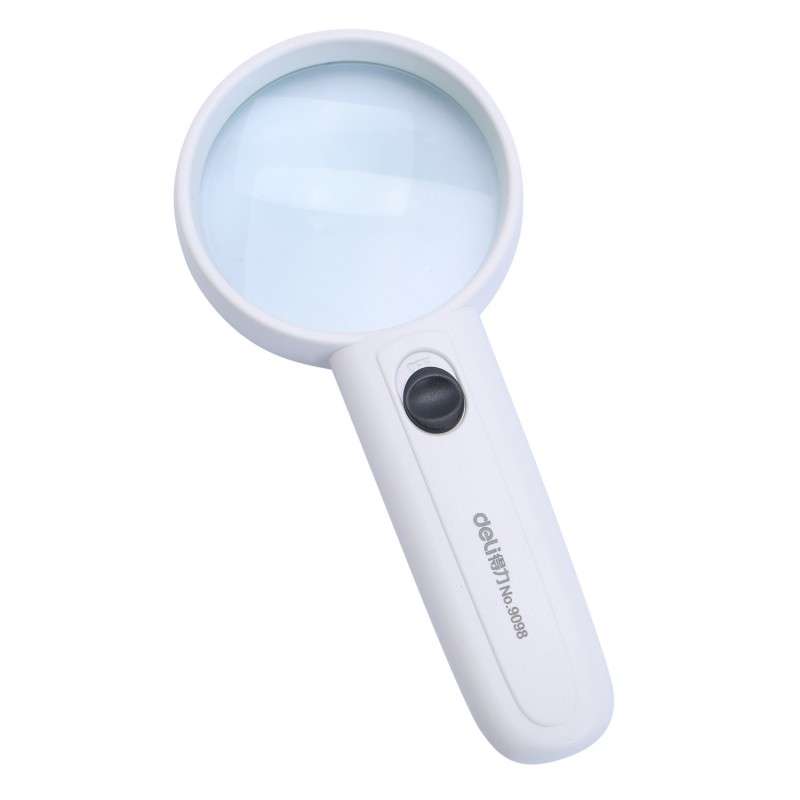 NAGYÍTÓ KÉZI DELI, 3,0X, LED LÁMPÁVAL 60 MM, FEHÉR