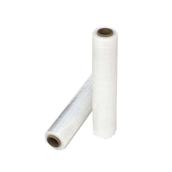 SZTRECCSFÓLIA ÁTLÁTSZÓ, KÉZI, 50CM x 120M, 20-23MIKRONOS, 2KG/TEK.