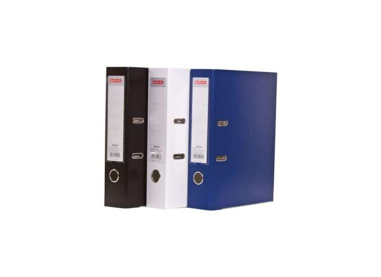 IRATRENDEZŐ ÉLVÉDŐVEL, HERLITZ , 75 MM, FEKETE