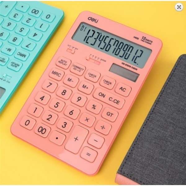 SZÁMOLÓGÉP DELI, MACARON, PINK