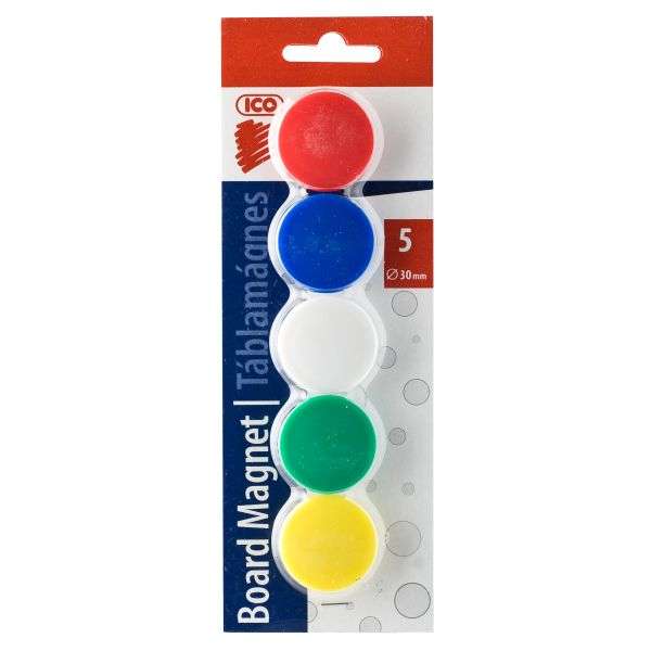 MÁGNES KORONG 30 MM ICO 5 DB-OS