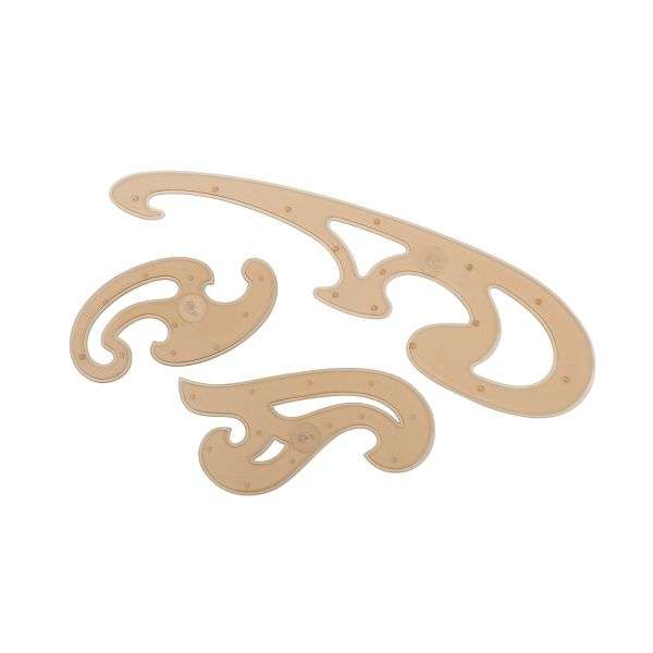 SABLONVONALZÓ GÖRBE KOH-I-NOOR KÉSZLET "3" 750068