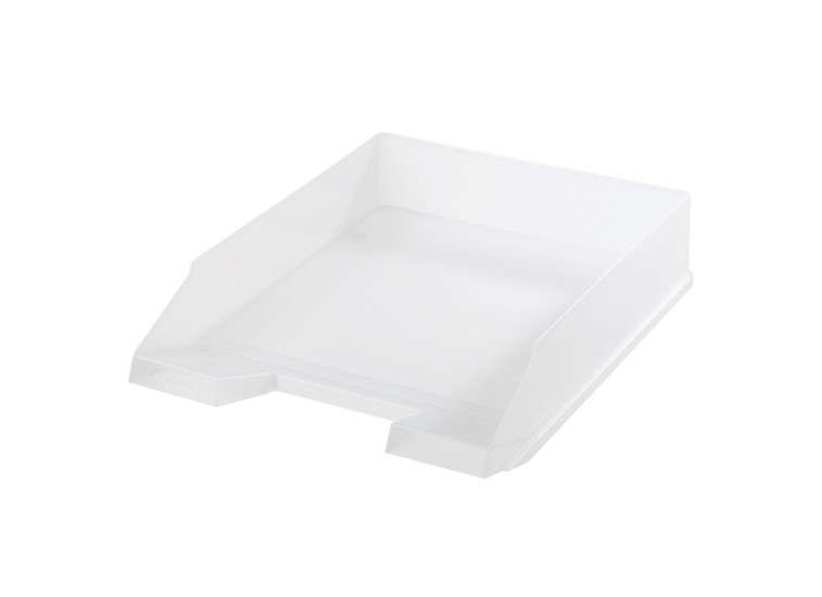 IRATTÁLCA(IRATTARTÓ) MŰANYAG, ÁTLÁTSZÓ FEHÉR