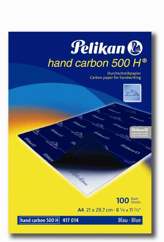 INDIGO PELIKÁN KÉZI 500 H HANDCARBON A/4