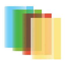 FÜZETBORÍTÓ, PP, A/5, 5 DB/CSOM, SZÍNES