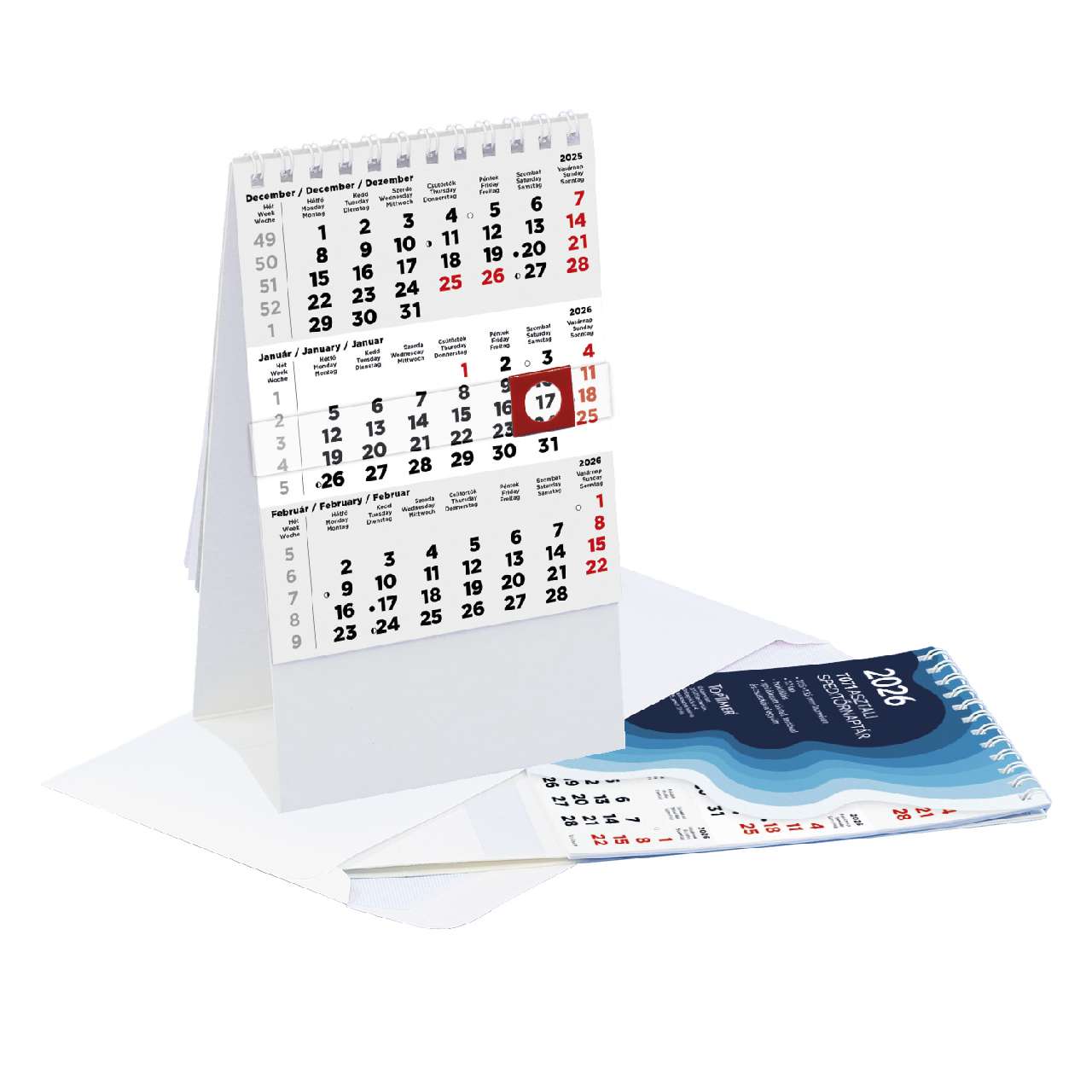 ASZTALI NAPTÁR 2026 T071, SPEDITŐR