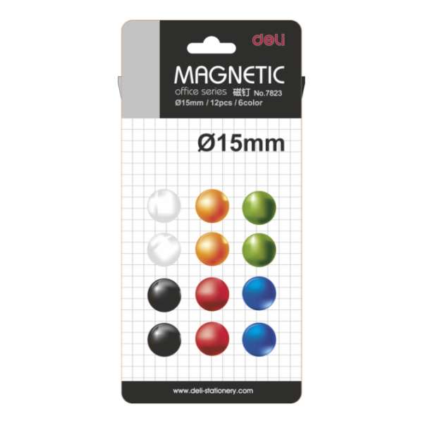 MÁGNES DELI D15, 12 DB-OS 6 VEGYES SZÍNBEN