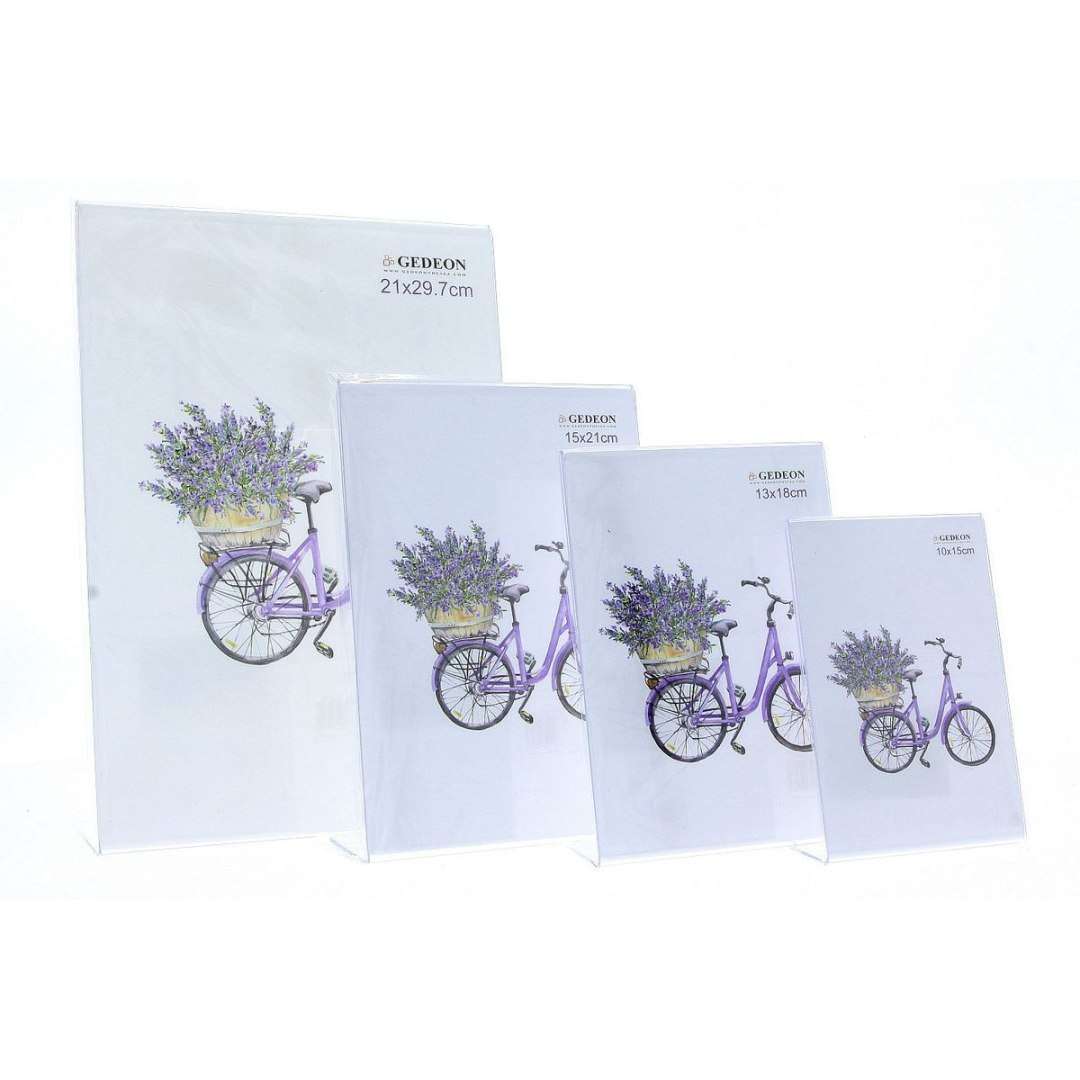 FOTÓKERET TALPAS PLEXI 15X21 CM, RAMKA, ÁLLÓ