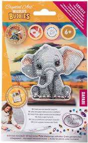 JÁTÉK GYÉMÁNTSZEMES KIRAKÓ, ELEFÁNT