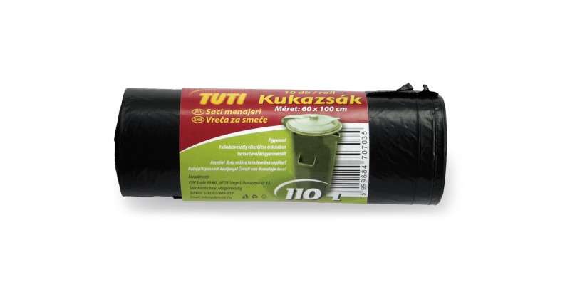KUKAZSÁK, TUTI, NORMÁL , 110LITERES, 10DB/ROLL