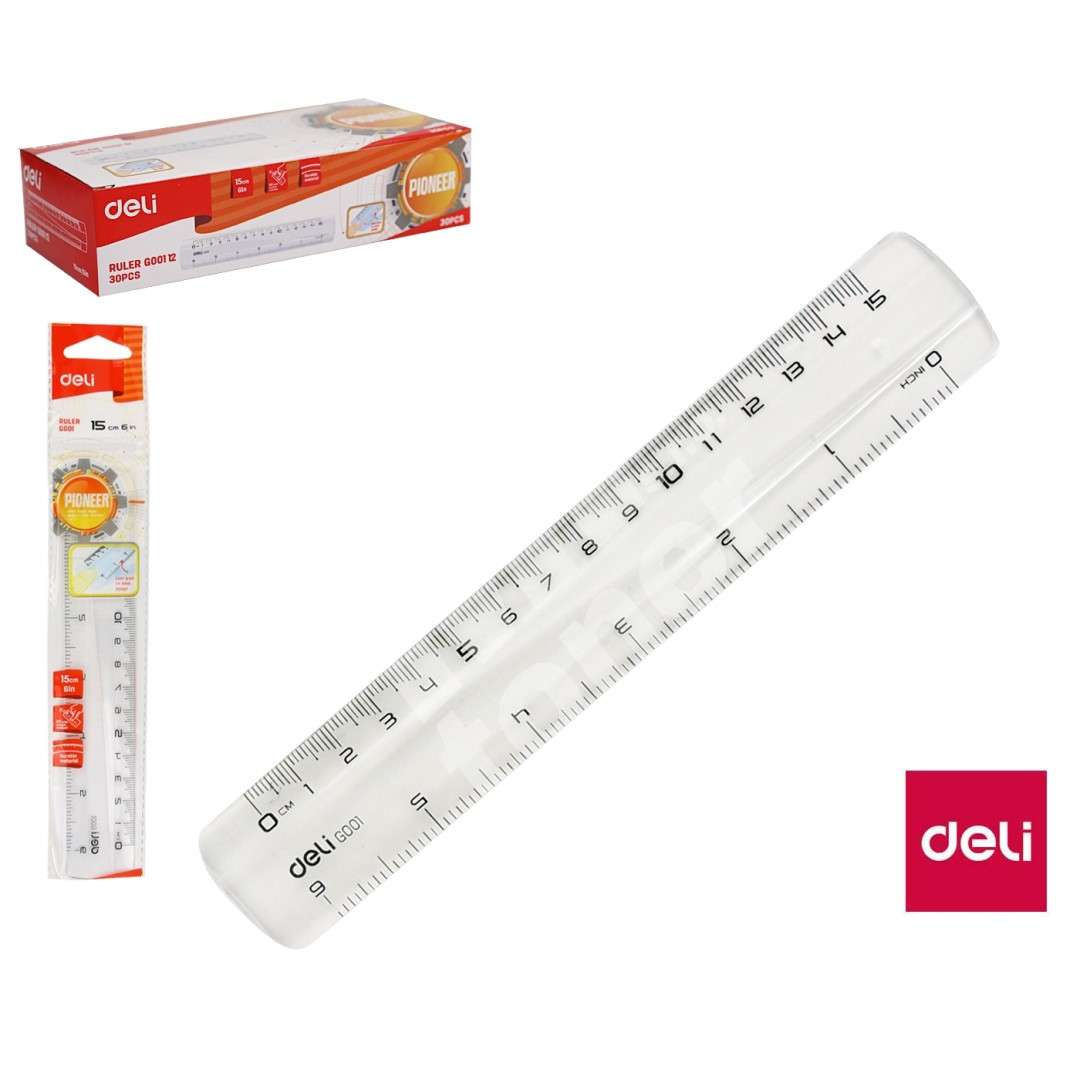 VONALZÓ DELI, 15 CM, PION