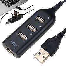 USB ELOSZTÓ HUB 4 KIMENETTEL, FEHÉR