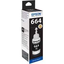 TINTA EPSON, EREDETI, T6641, UTÁNTÖLTŐ, FEKETE