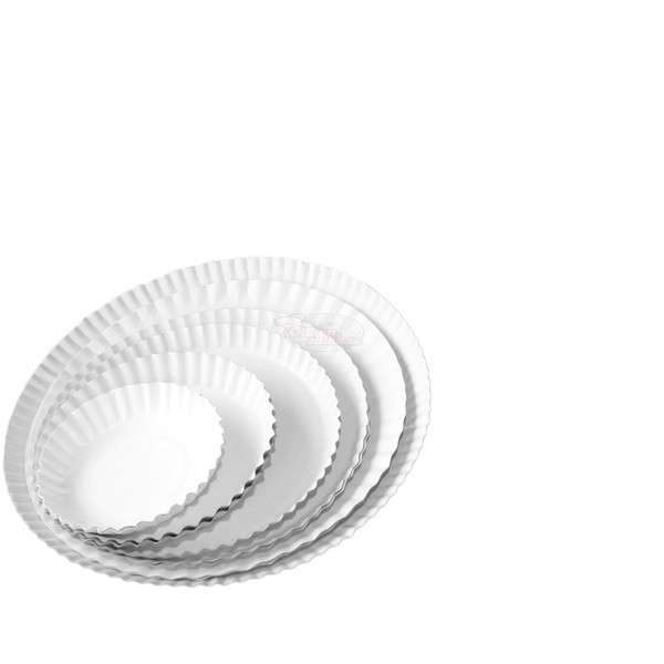 PAPÍRTÁLCA, KÖR, 33 CM, 10 DB/CSOMAG