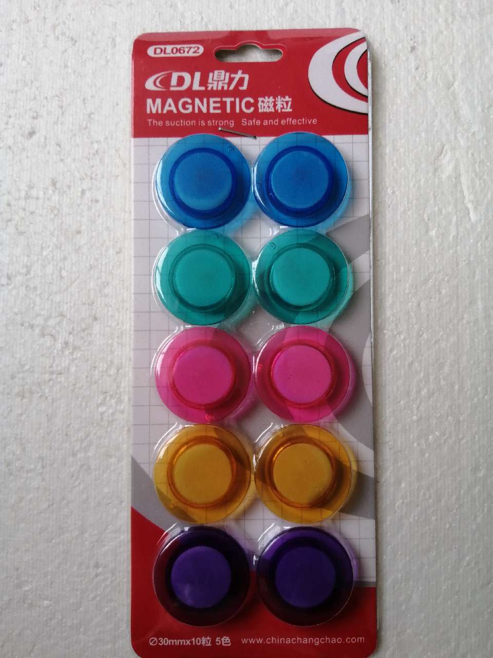 MÁGNES KORONG 30 MM, 10 DB-OS