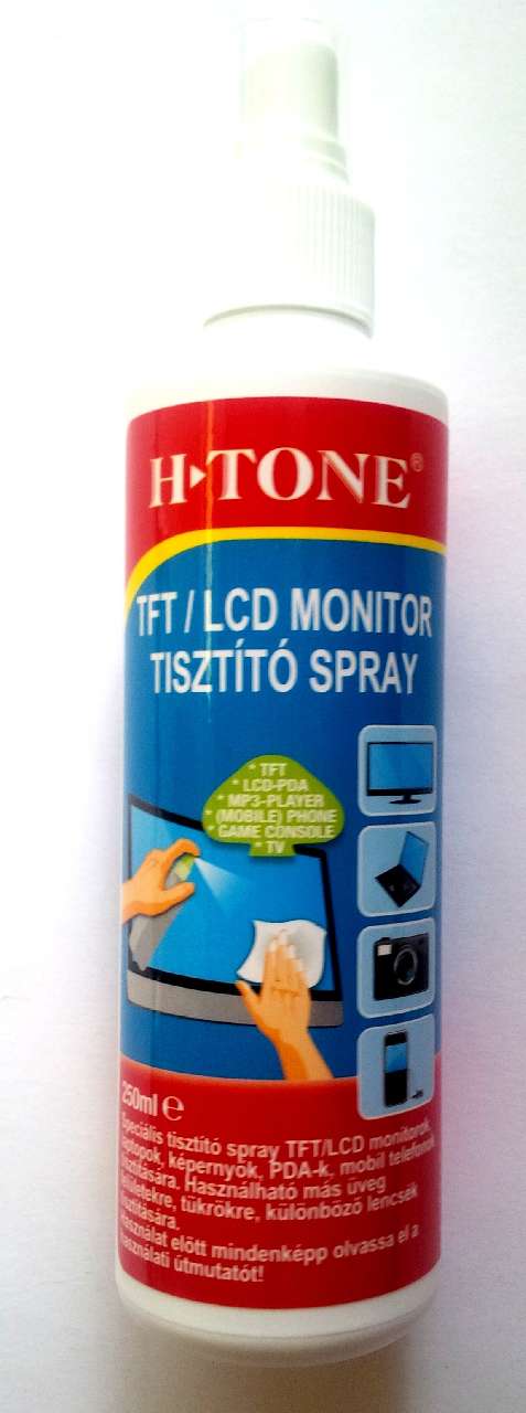 MONITORTISZTÍTÓ SPRAY, H-TONE, 250 ML