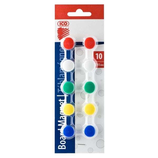 MÁGNES KORONG 15 MM ICO 10 DB-OS