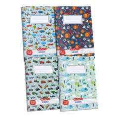 FÜZET A/5, VONALAS,MARGÓS, 14-32,1.OSZT, BOYS