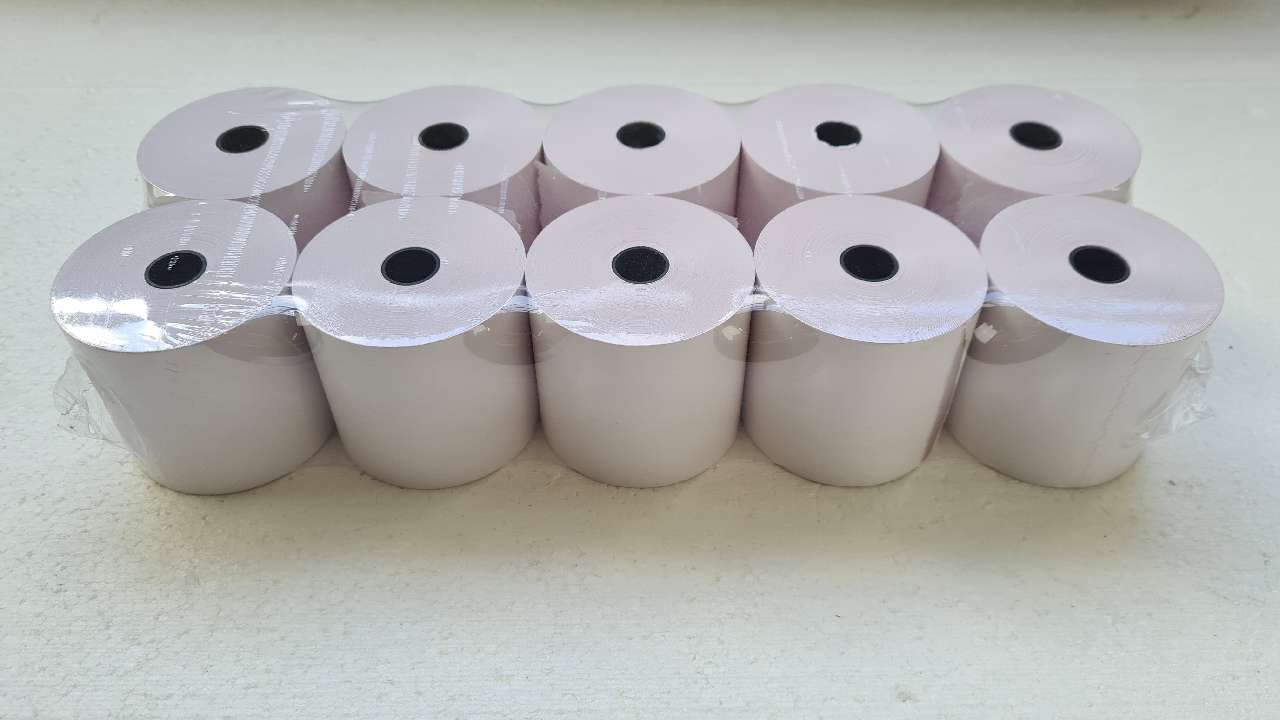 PÉNZTÁRGÉPSZALAG 57/60/12 1 PÉLDÁNYOS, 10 DB/CSOMAG