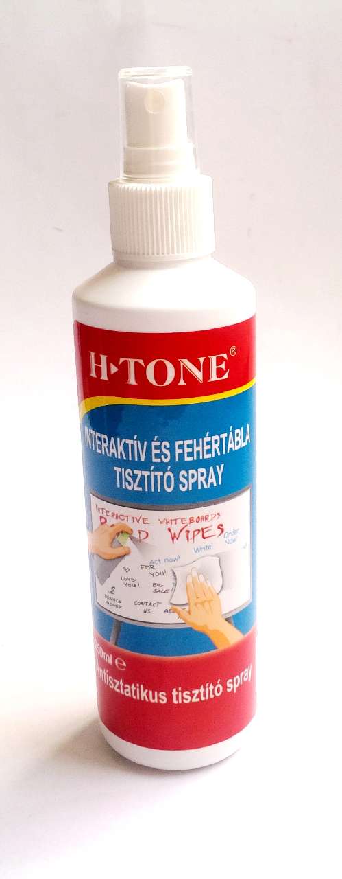 TISZTÍTÓ SPRAY FEHÉR TÁBLÁHOZ, H-TONE, 250 ML, 250 ml