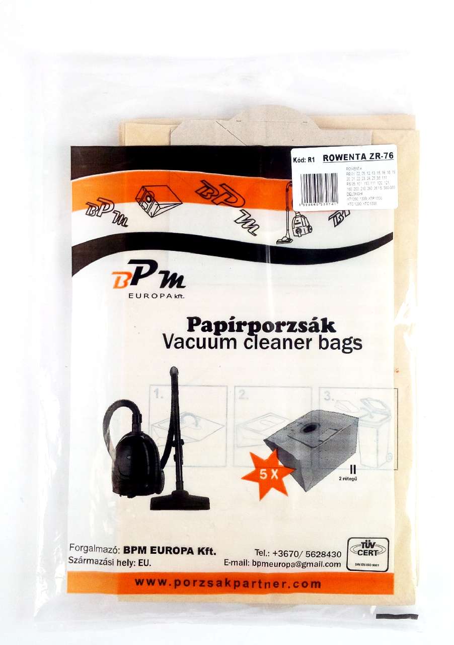 PORZSÁK ROWENTA ZR76, ALASKA BS1404E, 5 DB/CSOM