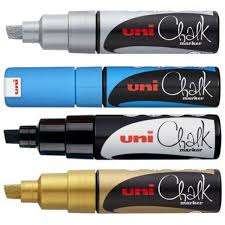 KRÉTA, MARKER, UNI ,PWE-8K, VASTAG, FEKETE