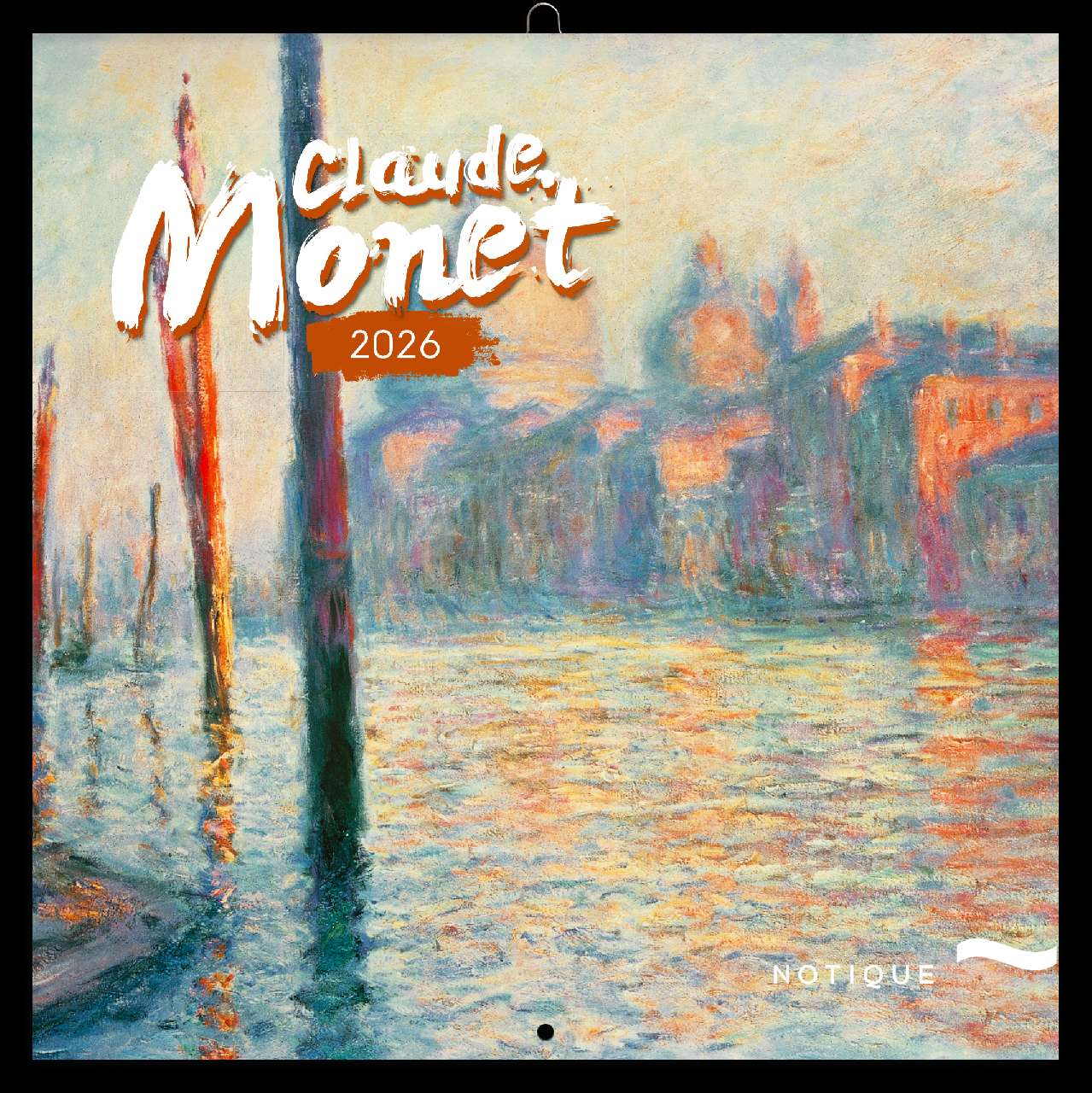 FALINAPTÁR 2026 6097-CM, LEMEZES, 30X30 CM, CLAUDE MONET