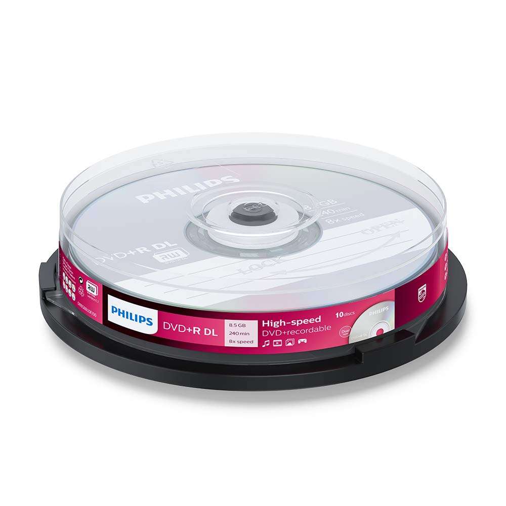 DVD Philips DVD-R47CB*10 cake-box 16x csomag