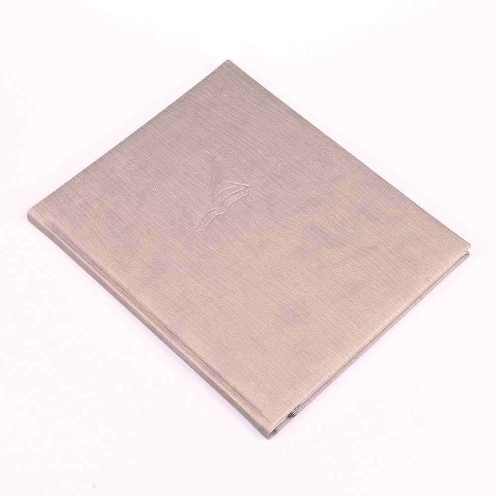 VENDÉGKÖNYV, A/4 NAPLÓ, DRAPP