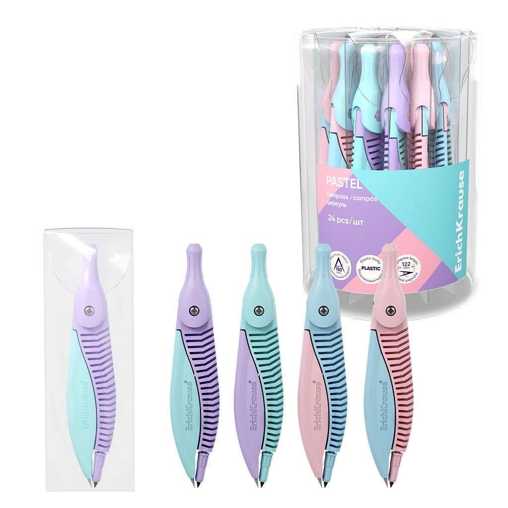 KÖRZŐ ERICHKRAUSE, MŰANYAG TOKBAN 61285, PASZTEL