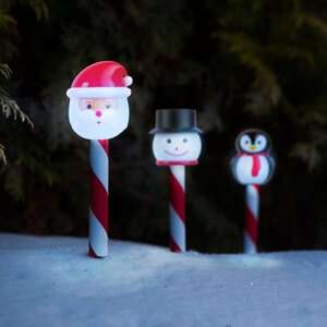 LÁMPA SZOLÁR LED, HÓEMBER/MIKULÁS