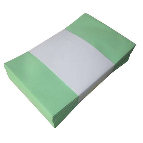 NÉVJEGY BORÍTÉK, KASKAD , 50 DB/CSOM , PISZTÁCIAZÖLD