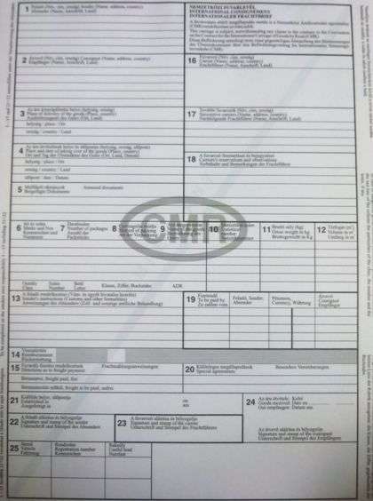 E.10/4/V CMR FUVARLEVÉL 4 PÉLDÁNYOS GARNITÚRA, A/4