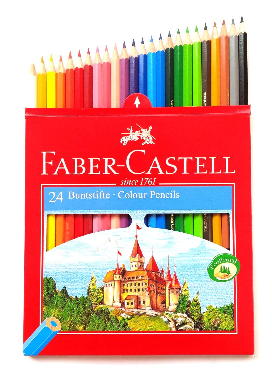 SZÍNES CERUZA FABER-CASTELL 24 DB-OS VÁRMINTA
