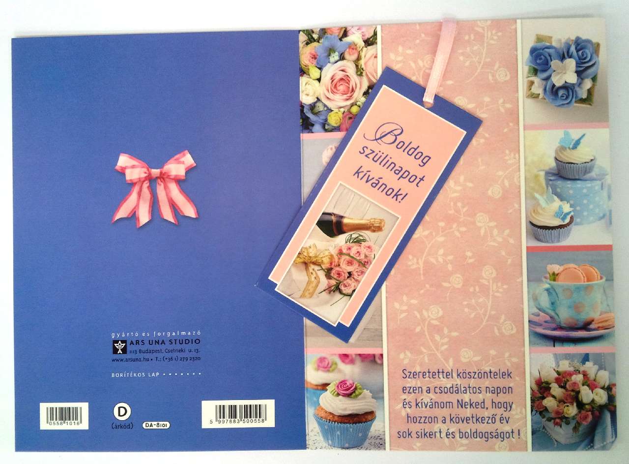 KÉPESLAP ARS UNA (D ÁRKÓD), BORÍTÉKOS, ID 55