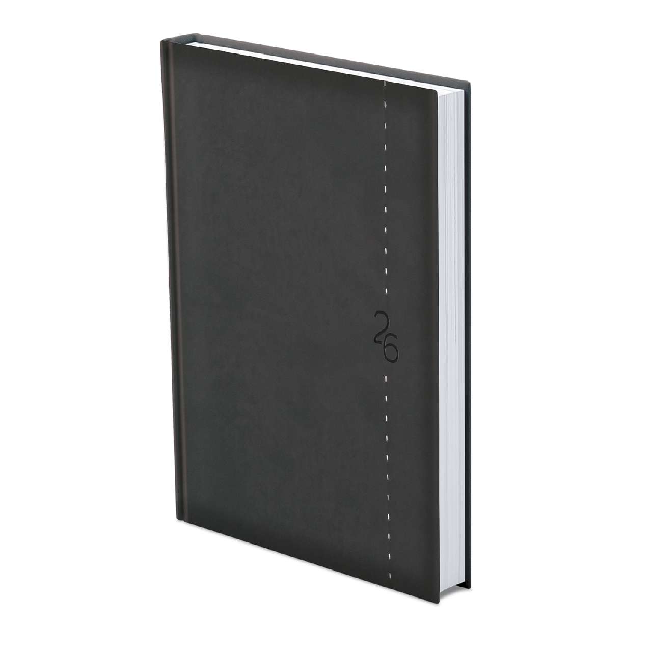 HATÁRIDŐNAPLÓ 2026 L021-008, A/5, NAPI, LINEA, SÖTÉTSZÜRKE