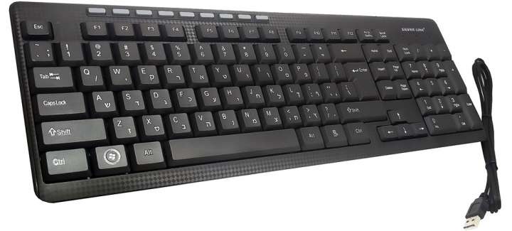 BILLENTYŰZET SILVERLINE KB-MM818, MULTIMÉDIÁS, FEKETE