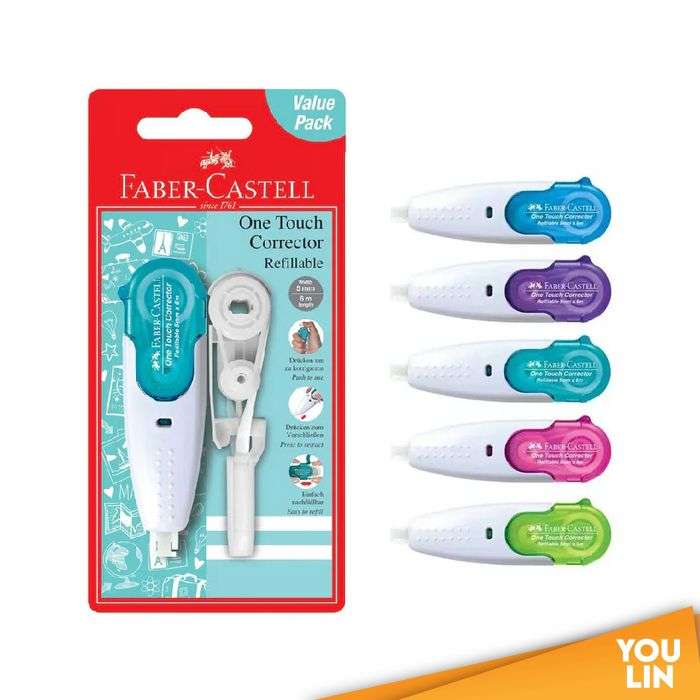 HIBAJAVÍTÓ ROLLER + BETÉT FABER-CASTELL, 5MM X 6M