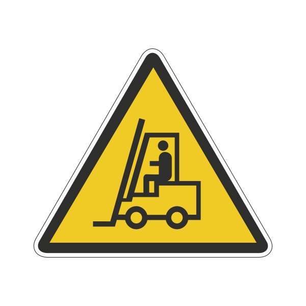 TÁJÉKOZTATÓ LAP "MUNKAGÉP KÖZLEKEDÉS!", 10 CM X10 CM