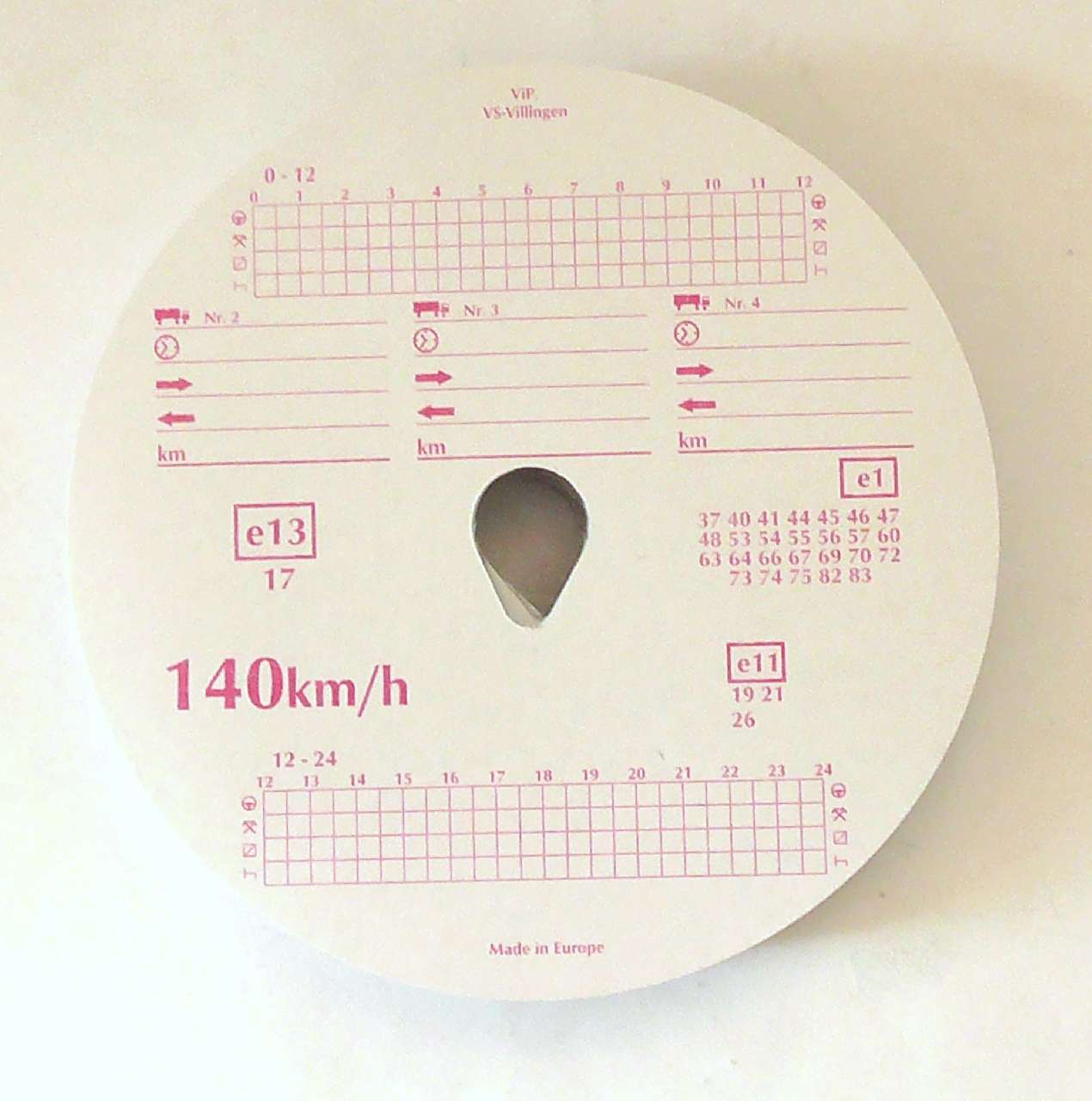 TACHOGRÁF KORONG LOW BUDGET 140KM/H 100 LAP/DOBOZ